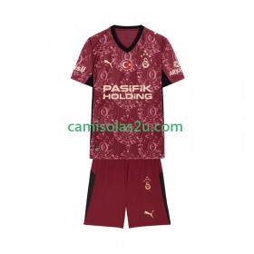 Camisolas de futebol Galatasaray Criança Equipamento 3ª 2025/26 Manga Curta